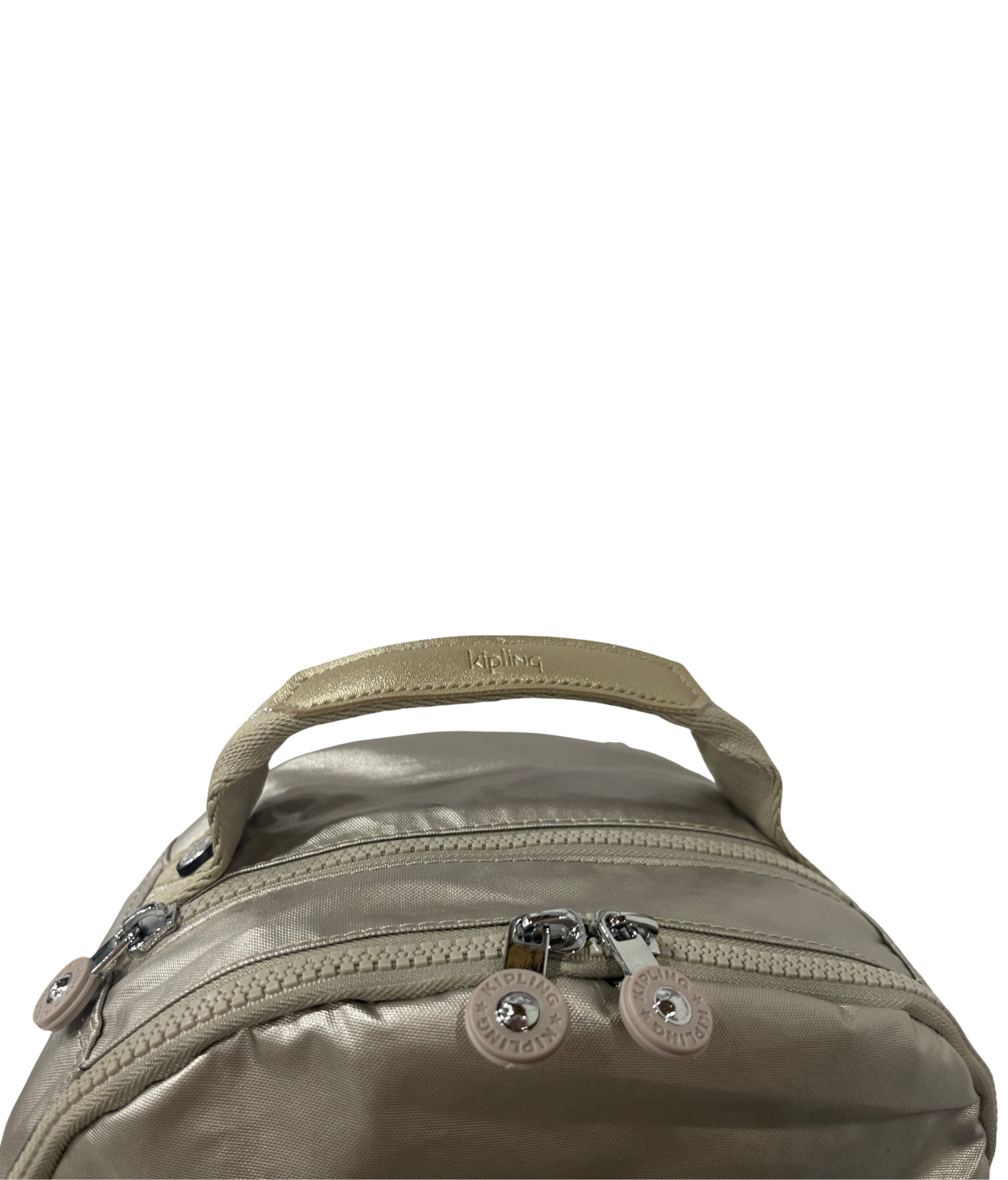 MOCHILA SEOUL SMALL DORADO CHAMPÁN - LAPTOP 13'