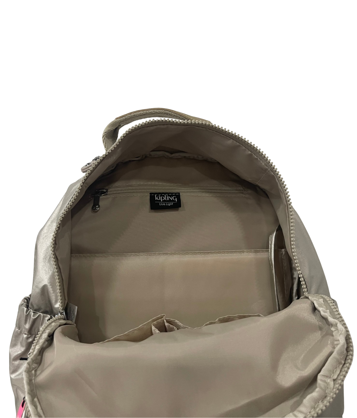 MOCHILA SEOUL SMALL DORADO CHAMPÁN - LAPTOP 13'